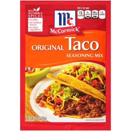 Taco Seasoning Orig Mix 1oz